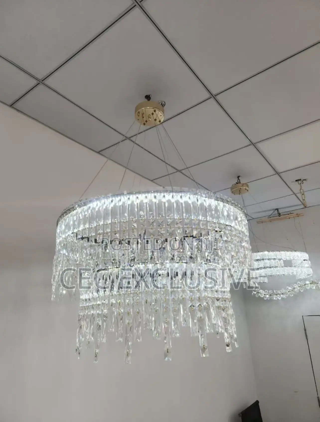 80cm Crystal Led Chandelier