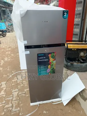 Hisense Refrigerator Double Door With 2years Warranty Safe Delivery