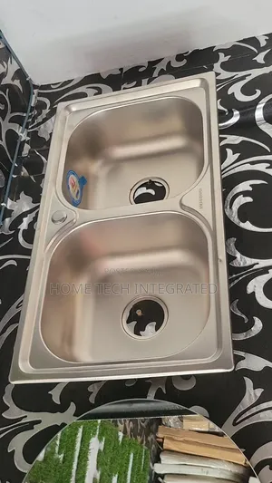 Double Bowl Kitchen Sink. .