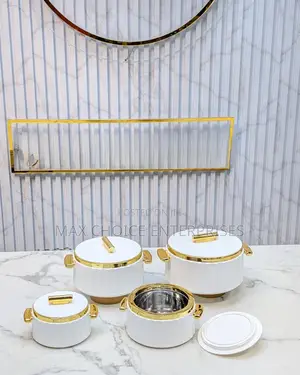 Quality Luxury Food Warmer – 3pcs Set