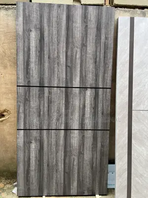 HDF Entrance Security Door With Metal Plate Embedded