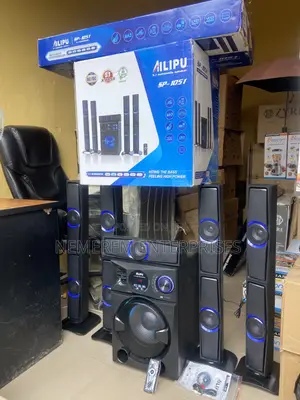 Brand New Ailipu 5.1 Multimedia Speaker System - Sp-1051 (X-Bass)