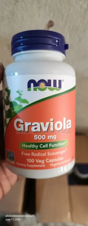 Now Foods Graviola(Soursop Extract)500mg-Healthy Cell Function-100caps