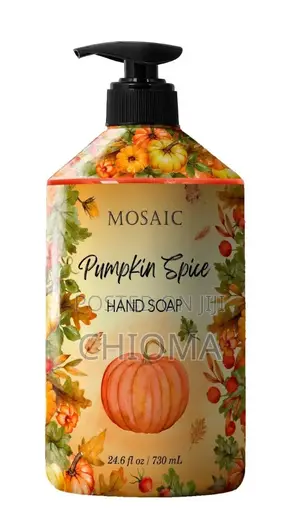 Mosaic Limited Edition Hydrating Hand Soap(Orange or Pumkin Spice )