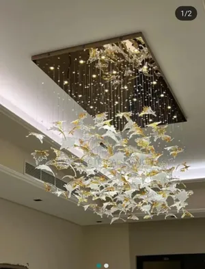 Large Crystal Chandelier for Staircase Hall Living Room Loft Stairway