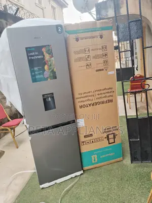 Hisense Double Door Refrigerator With Elegant Silver Finish
