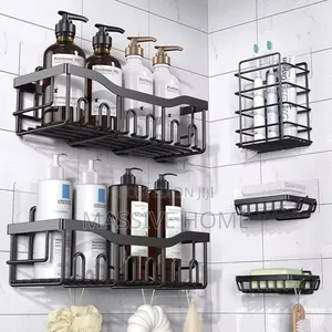 Bathrooms Straight Shelf With Full Accessories