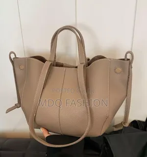 Taupe Slouchy Tote