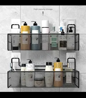 High Capacity Bathrooms Shelf