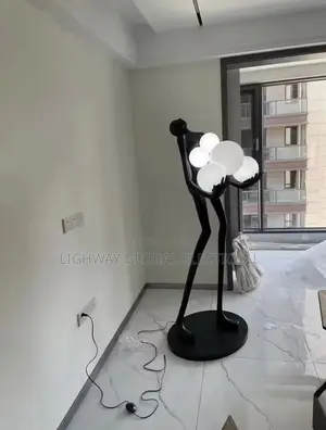 Creative Art Character Sculpture Statue Led Floor Lamp