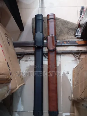 Brown Leather Snooker Bag 004