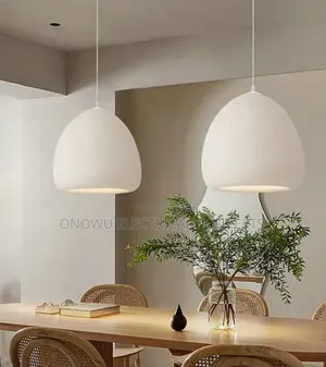 Modern Kitchen Dining Room Chandelier Lighting Ceiling Oval Bean Resin