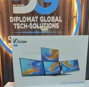 V2com W3 15.6" Quad Screen Laptop Extender Fhd Usb-c Portable Monitor