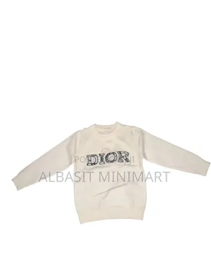 White Baby Dior Knit Sweater