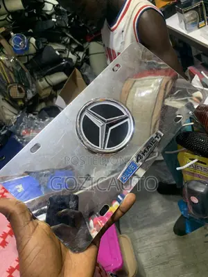 Benz Plate Number Frame With Led Light