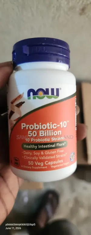 Now Foods Probiotic-10, 50 Billion, With 10 Probiotic Strains