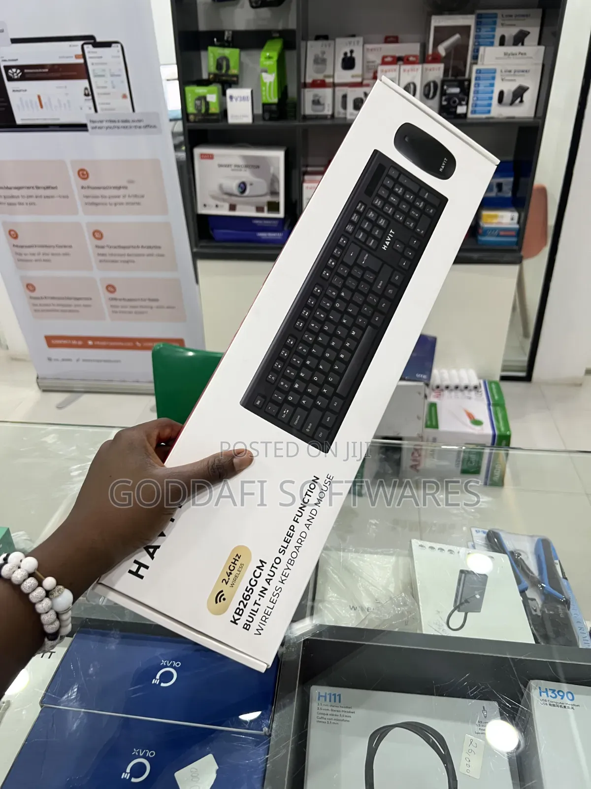 Havit Kb265gcm Wireless Keyboard Mouse Combo