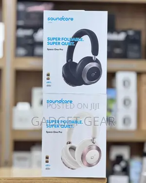 Soundcore Space One Pro Anc Headphones — Brand New Sealed