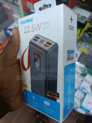 30000mah Power Bank (22.5w Charging Speed)