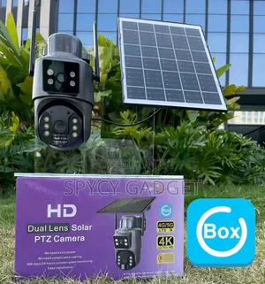Ubox 4g Dual Lens Solar Surveillance Camera