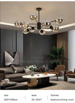 Nordic Starry Magic Beans Chandelier Simple Modern Light Luxury
