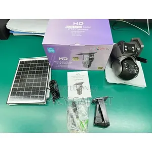 CCTV PTZ 4g Dual Lens Solar Camera - Ubox App