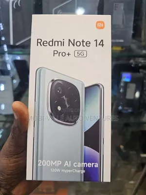 New Xiaomi Redmi Note 14 Pro+ 5G 512 GB Black