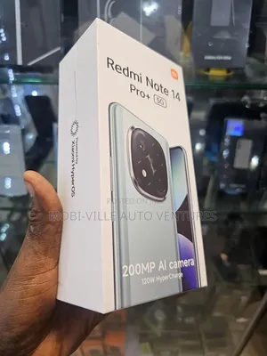 New Xiaomi Redmi Note 14 Pro+ 5G 512 GB Black