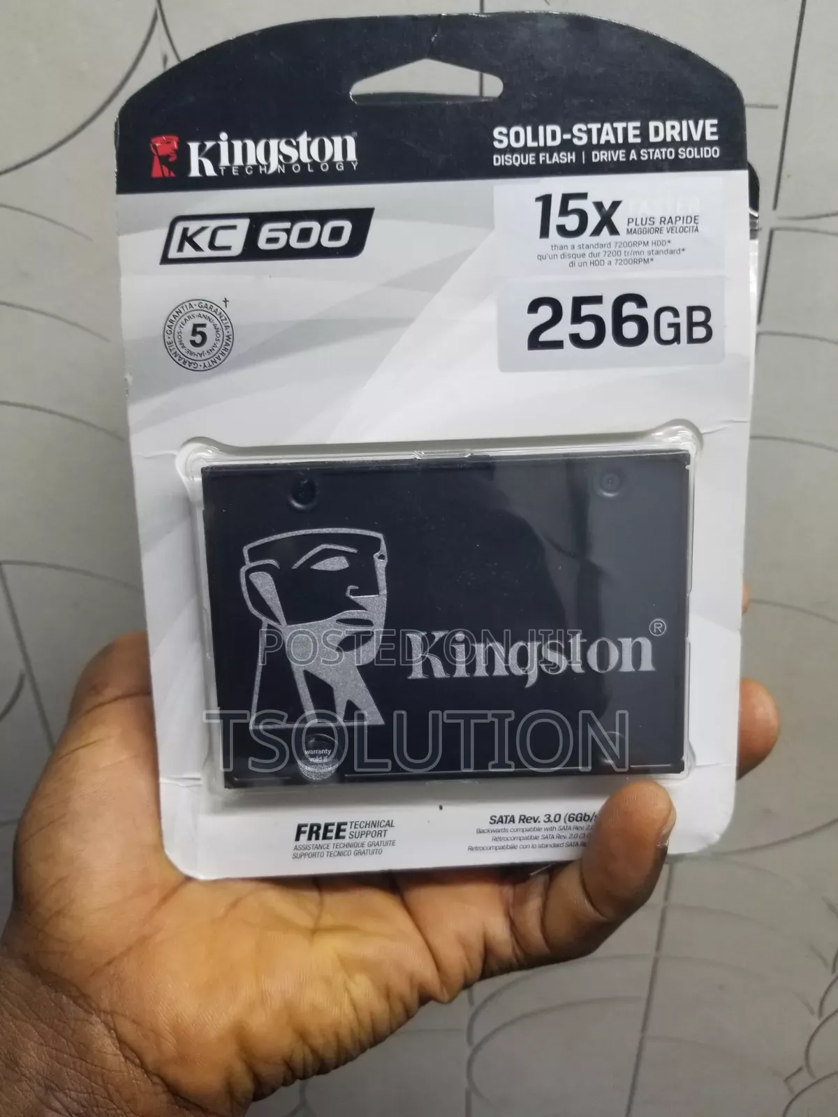 Kc 600 Kingston Sata SSD