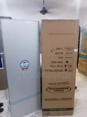 Haier Thermocool Upright Freezer With Large Storage Capacity
