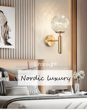 Nordic Wall Lamp Bedroom Bedside Light Warm Romantic Led Lights Luxury