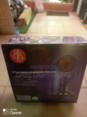 18" Bb Standing Fan
