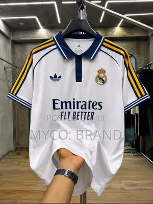 Real Madrid Fashion/Outing Jersey (Customization Is Optional)