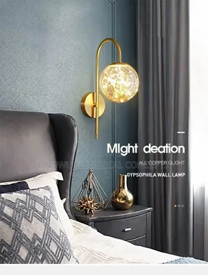 Nordic Wall Lamp Bedroom Bedside Light Warm Romantic Led Lights Luxury