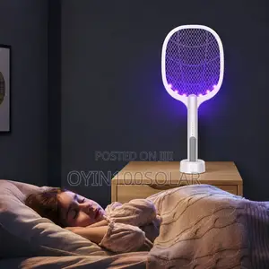 Quality Rechargeable Electric Mosquito Killer-Bat-Swatter