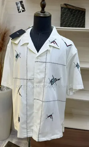 *Original Fendi Linen Shirt Available in Store  M —— XXL