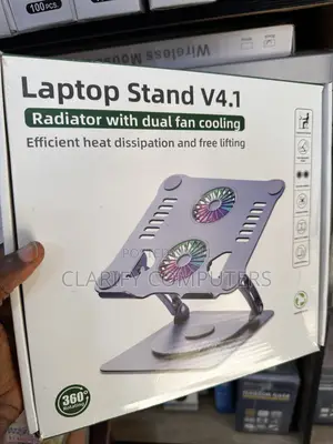 Laptop Stand V4.1 Radiator With Dual Fan Cooling