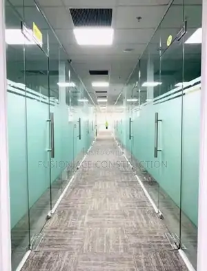 Glass Partition With Doors
