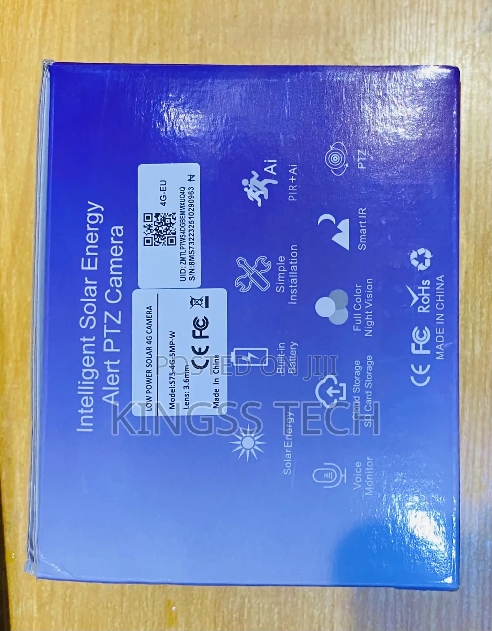 S75 Solar Camera