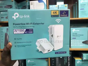 Tp-Link Tl-Wpa7517 Kit Av1000 Ac1200 Gigabit Powerline Wi-Fi Extender