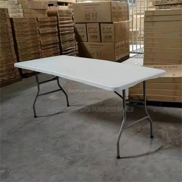 6ft Rectangular Banquet Table – Perfect for Events Gatherings