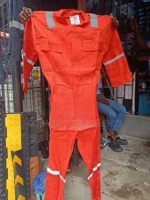 Orange Fire Overall