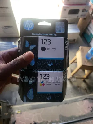 Original Hp 123 Printer Cartridges.