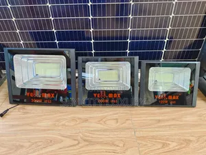 Vellmax Solar Flood Light With Panels