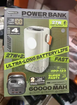 Remax 60000mah Powerbank 27w