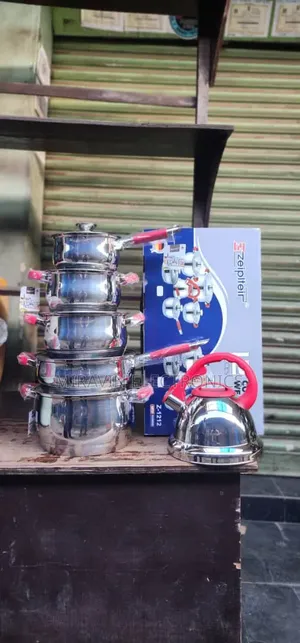 The Zeiptier Silicon Handles Stainless Cookware