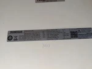 600w Zinshine Solar