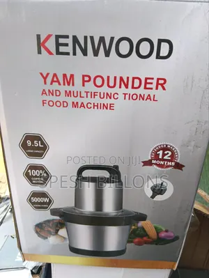 Multi Purpose Yampounder, Blender, Grinder, Food Processor Durable100%
