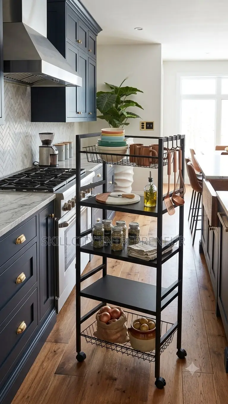 Kitchen Storage Rack