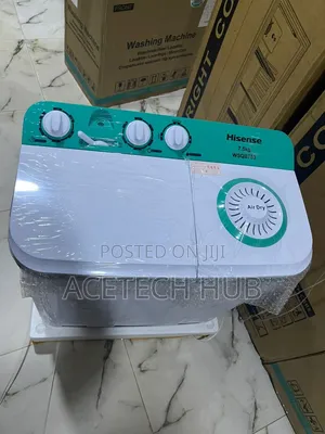 Hisense 7.5kg Twin Tub – Wash More, Stress Less